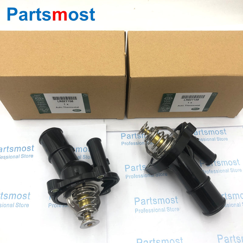 2.0L Petrol Coolant Thermostat & Housing for LAND ROVER Freelander 2 Evoque Range Rover Discovery Sport Ford Thermostat LR027158