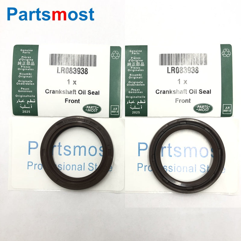 2.0 PETROL CRANKSHAFT FRONT OIL SEAL FOR LAND ROVER LR2 EVOQUE RANGE ROVER 2013- DISCOVERY RR SPORT 14- JAGUAR LR043291 LR083938