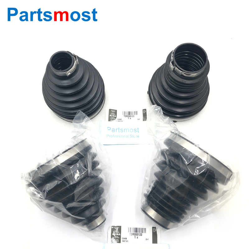 Front Axle Driveshaft CV Joint Boot Kit Inner Outer For Land Rover Range Rover L320 2002-2009 Range Rover L322 2010-12 TDR000120