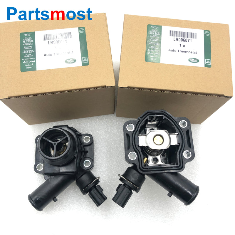 3.2L Petrol Coolant Thermostat Housing With Gasket for LAND ROVER Freelander LR2 Volvo S60 V60 XC60 XC70 XC90 31355151 LR006071