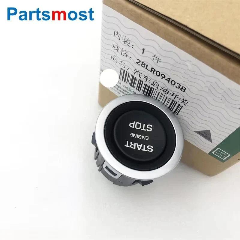 Botão de partida e parada do motor interruptor de pressão para Land Rover Range Rover Evoque Discovery Sport 2.0L LR037611 LR056640 LR068334 LR094038