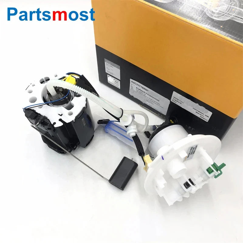 وحدة إمداد الوقود لسيارة لاند روفر LR2 فريلاندر 2 مجموعة مضخة الوقود البنزينية سعة 3.2 لتر مع غطاء مرسل فلتر الوقود LR020016 LR038601