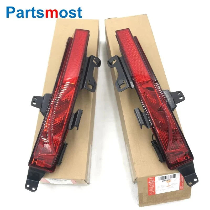 Lâmpada refletora de para-choque traseiro Luz de freio traseira para Land Rover Discovery Sport Jaguar F-PACE LR102041 LR060910 / LR102042 LR060911