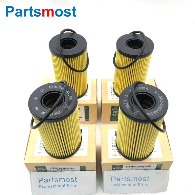 2.0 PETROL DIESEL OIL FILTER WITH SEAL FOR RANGE ROVER EVOQUE VELAR DISCOVERY 5 RR SPORT JAGUAR XF G4D36A692AA JDE37128 LR073669