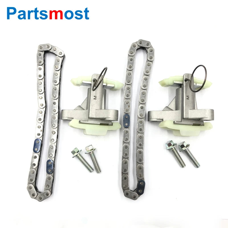 CAMSHAFT TIMING CHAIN & TENSIONER KIT FOR 2.7 3.0 DIESEL LR3 RANGE ROVER SPORT NEW DISCOVERY VELAR JAGUAR XF XJ C2S30215 1316113