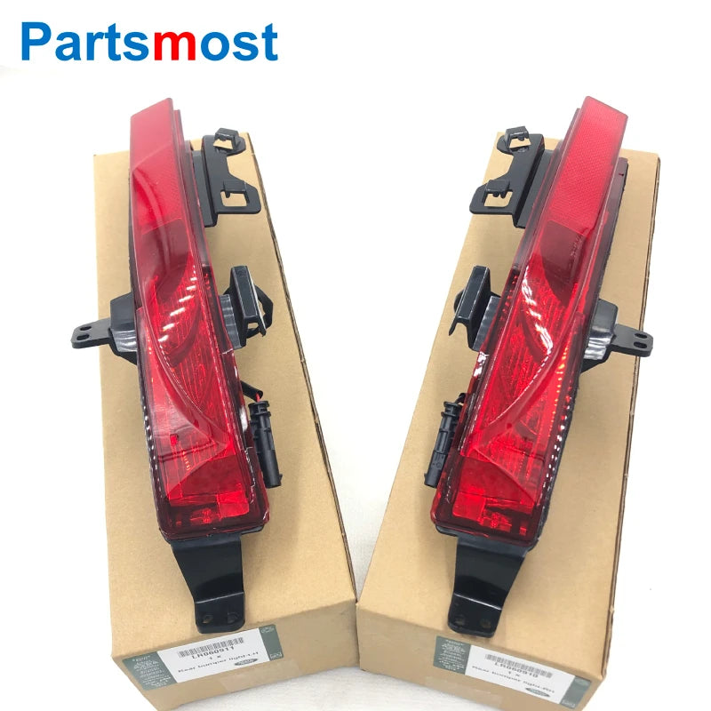 Lâmpada refletora de para-choque traseiro Luz de freio traseira para Land Rover Discovery Sport Jaguar F-PACE LR102041 LR060910 / LR102042 LR060911