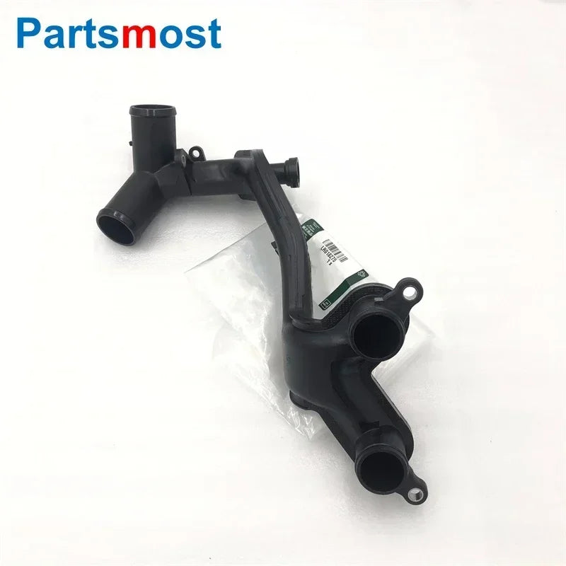 BR DDP LR018275 AJ89664 Thermostat Tube For 5.0 V8 Land Rover Discovery LR4 Range Rover 2010- RR Sport Coolant Water Outlet Pipe