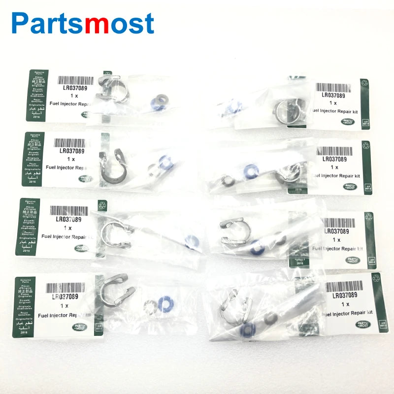 KIT DE REPARO DE INJETOR DE COMBUSTÍVEL GASOLINA 3.0L V6 5.0L V8 PARA LAND ROVER LR4 RANGE ROVER 10-12 RR SPORT 10-14 NEW DISCOVERY VELAR LR037089
