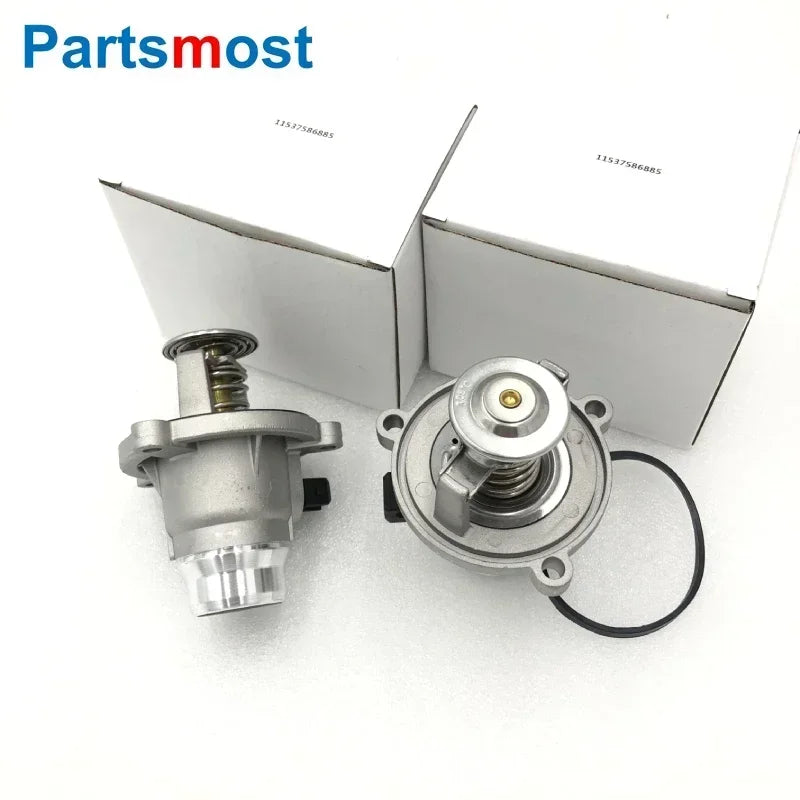 OEM TM 27 101 Aluminium Thermostat and Housing For BMW 545i 550i 645i 650i E53 E60 63 64 65 66 E70 E71 X5 X6 7502779 11537586885