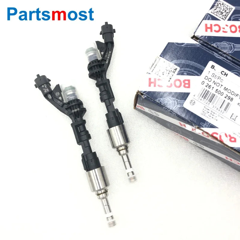 5.0 V8 PETROL FUEL INJECTOR FOR LAND RANGE ROVER 2010- 13- RR SPORT 10- 14- BOSCH 0261500298 0 261 500 296 LR037088 LR069897 LR079542 LR105439