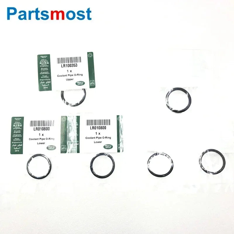 3.0L 5.0L TUBO DE SAÍDA DE ÁGUA DE GASOLINA O-RING TERMOSTATO MANGUEIRA DE VEDAÇÃO PARA DISCOVERY 4 RANGE ROVER SPORT VELAR JAGUAR LR100353 LR010800