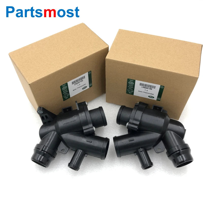 غطاء منظم حرارة سائل تبريد البنزين 3.0 V6 5.0 V8 لسيارة LAND ROVER Discovery 4 Range Rover RR Sport Velar AJ812976 LR032135 LR035124