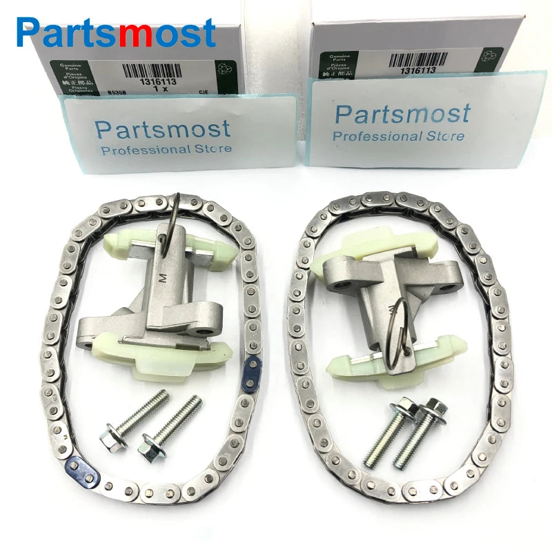 2.7 3.0 DIESEL CAMSHAFT TIMING CHAIN & TENSIONER FOR LR3 RANGE ROVER SPORT 05-09 14- NEW DISCOVERY VELAR JAGUAR C2S30215 1316113
