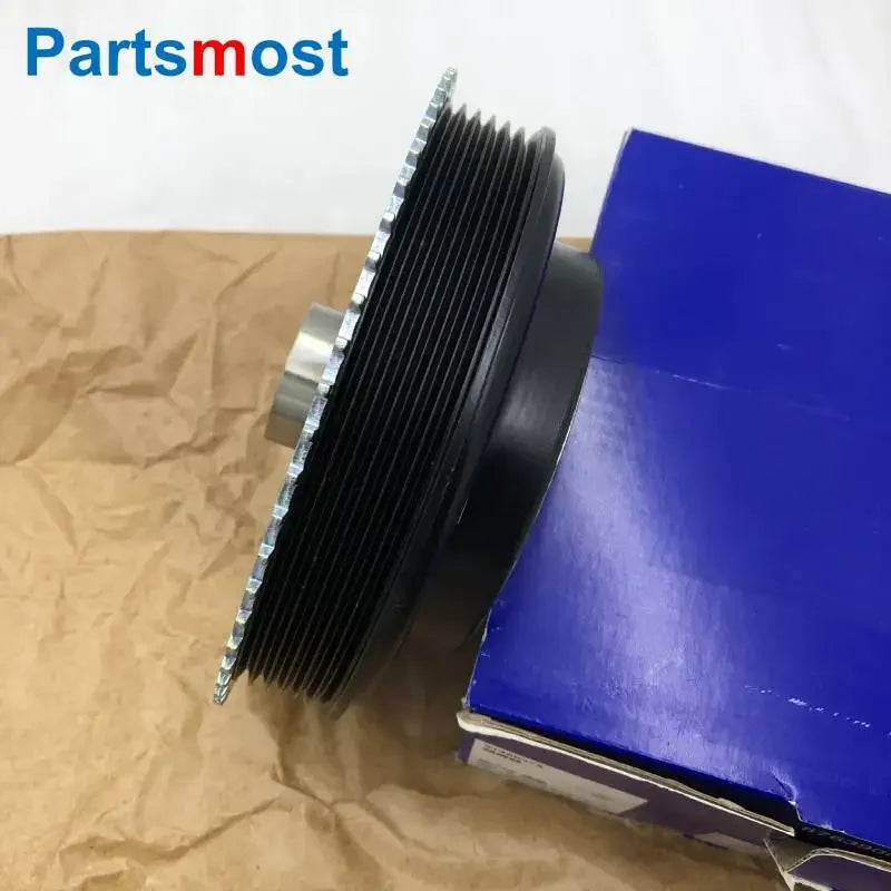 Crankshaft Pulley for Land Rover Freelander LR2 Evoque Discovery Sport Volvo XC60 XC90 S80 60 40 Ford 31480378 LR025252 LR078547