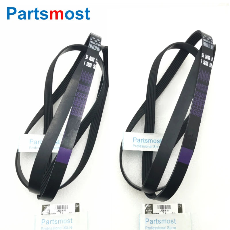 3.0 V6 PETROL ENGINE DRIVE BELT FOR LAND ROVER DISCOVERY V L462 RANGE ROVER VELAR JAGUAR XJ F-TYPE XE XF F-PACE T2H3354 LR091610