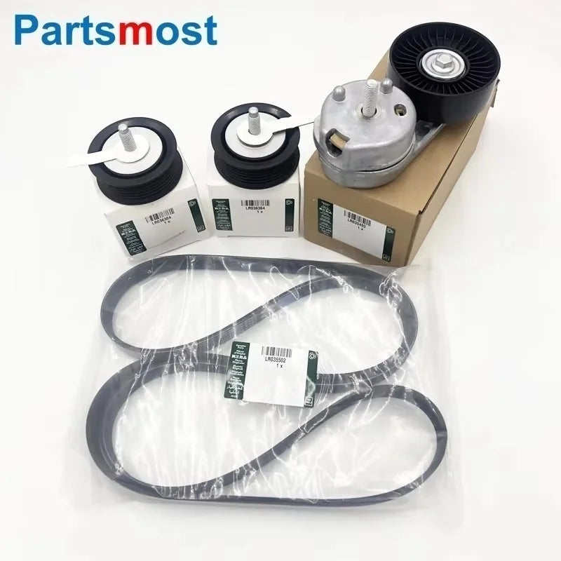 بكرة شد حزام محرك المولد الديزل 3.0 لسيارة لاند روفر رينج روفر 13- RR سبورت ديسكفري 4 LR035502 LR035493 LR036304