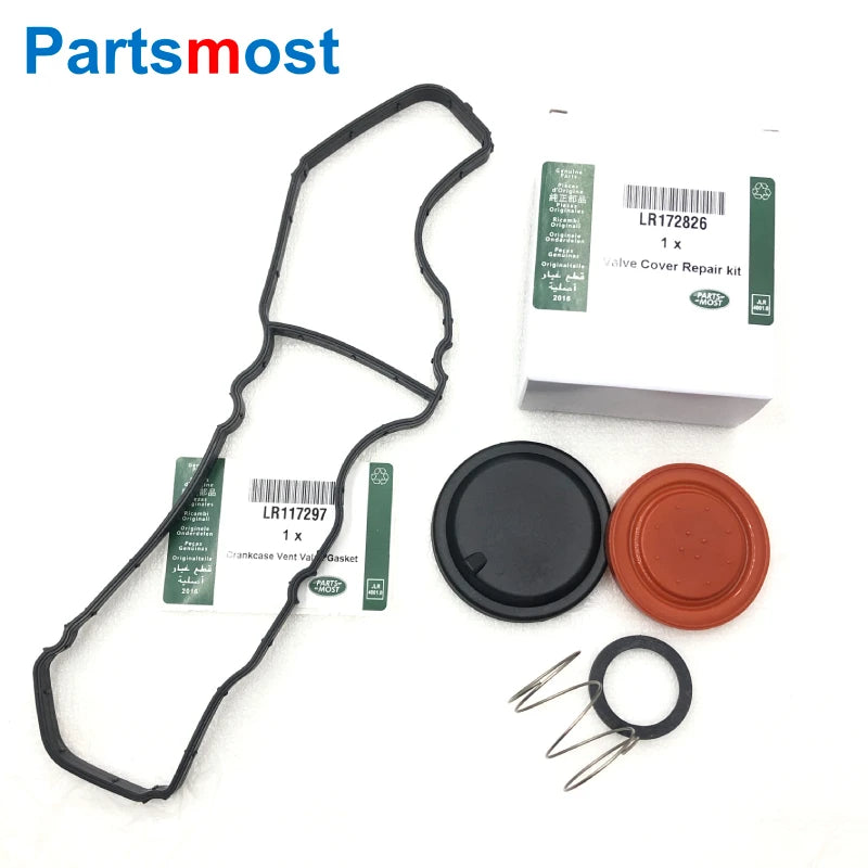 CRANKCASE VENT VALVE GASKET FOR 2.0 TURBO PETROL AJ200P RANGE ROVER 2013- RR SPORT 2014- NEW DISCOVERY VELAR DEFENDER LR117297