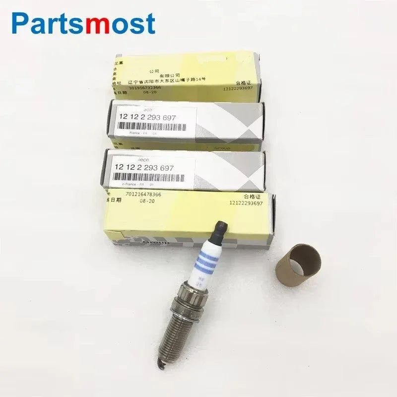 Genuine 1.6 2.4L HIGH POWER LASER IRIDIUM SPARK PLUG FOR BMW 1 2 3 Series Mini Cooper Countryman Paceman 12122163332 12122293697