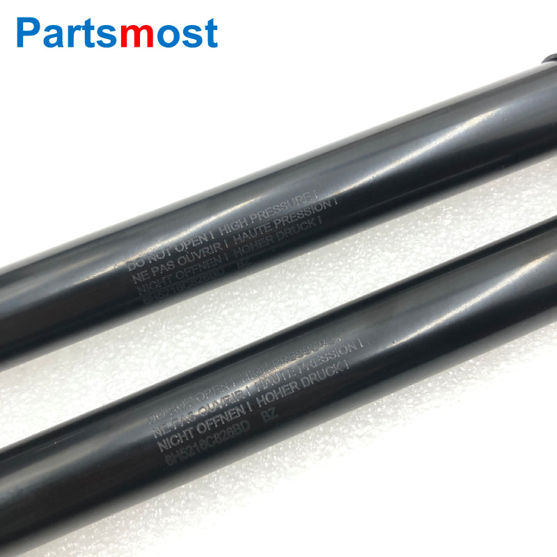 قطعتان جديدتان من نوابض رفع الغاز لغطاء المحرك الأمامي لسيارة Land Rover LR2 Freelander زوج دعامات الغاز لغطاء المحرك 6H5216C826BD LR001773