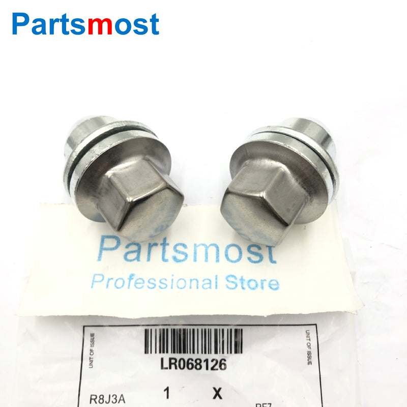 مجموعة من 5 قطع من صواميل العجلات المصنوعة من السبائك المعدنية لسيارة Land Rover Range Rover RR Sport Discovery LR3 LR4 صواميل العجلات RRD500290 500510 500590 LR068126