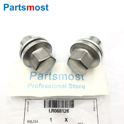 مجموعة من 5 قطع من صواميل العجلات المصنوعة من السبائك المعدنية لسيارة Land Rover Range Rover RR Sport Discovery LR3 LR4 صواميل العجلات RRD500290 500510 500590 LR068126