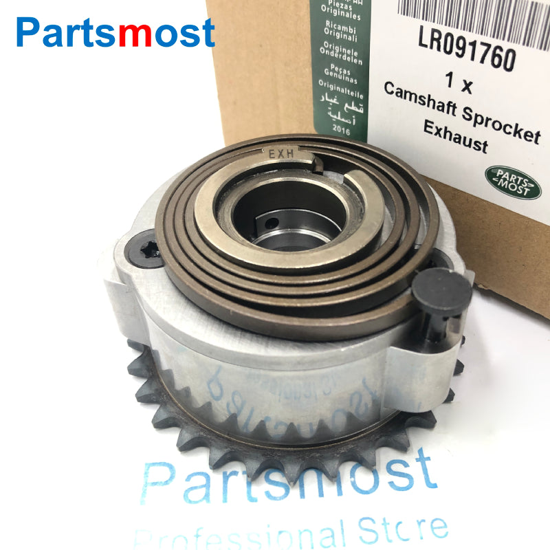 Intake / Exhaust Camshaft Sprocket Actuator for 2.0L Turbo Petrol New Discovery Range Rover Sport Velar Evoque LR091759 LR091760