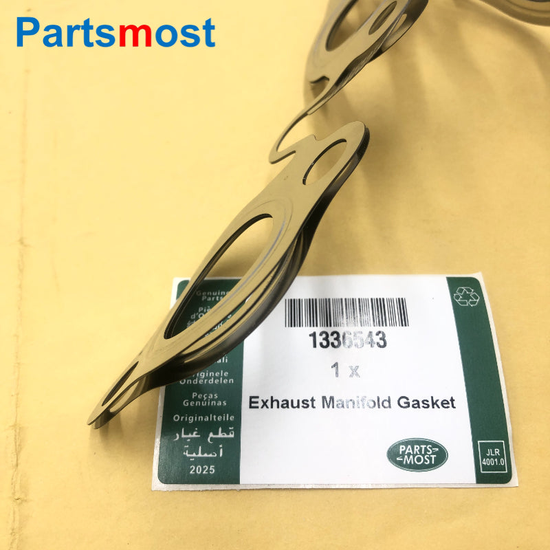 EXHAUST MANIFOLD GASKET FOR 2.7L 3.0L V6 DIESEL LAND ROVER DISCOVERY 3 LR4 RANGE ROVER SPORT VELAR JAGUAR XF XJ C2S30281 1336543