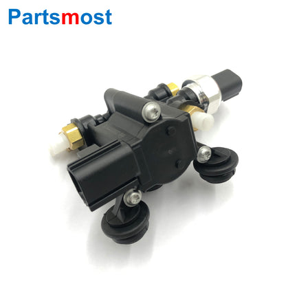 OEM febi AIR SUSPENSION TRANSFER RELIEF VALVE BLOCK OF RESERVOIR FOR LAND ROVER DISCOVERY LR3 LR4 RANGE ROVER SPORT RVH000046 RVH500070