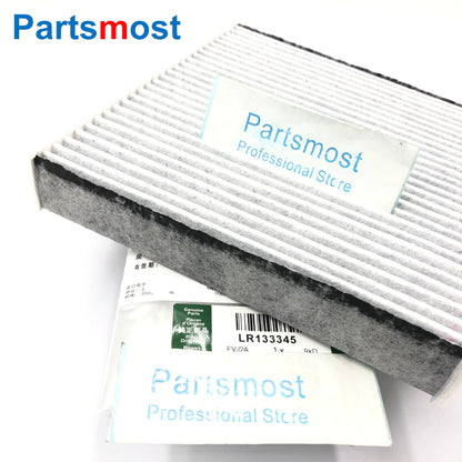 CABIN POLLEN FILTER FOR LAND ROVER ALL NEW DISCOVERY 5 2017- DEFENDER 90 DEFENDER 110 2020- ODOUR & PARTICLES FILTER LR133345