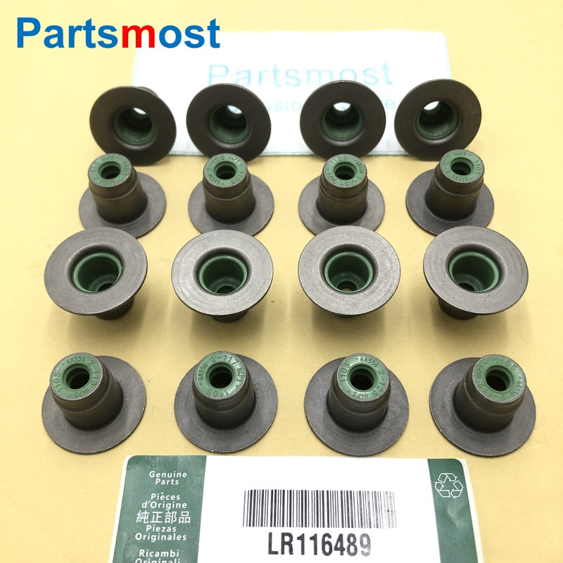 1.5 I3 2.0 3.0 I6 PETROL 16x VALVE STEM SEAL FOR LAND ROVER RANGE ROVER SPORT 14- NEW DISCOVERY SPORT VELAR EVOQUE 19- LR116489