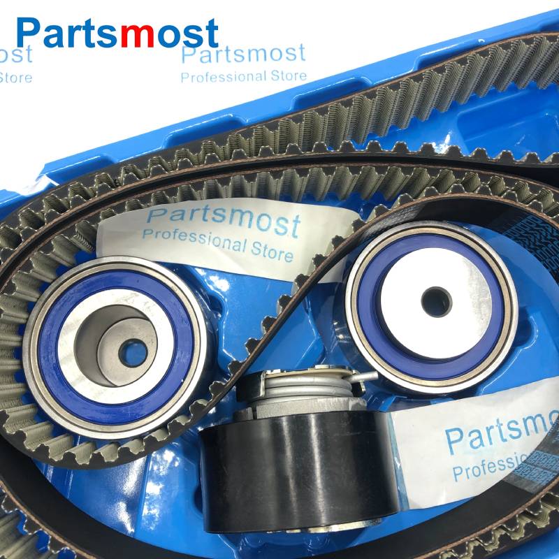 حزام توقيت توربو مزدوج ديزل 3.0 مع بكرة خاملة 1311306 لسيارة Discovery LR4 Range Rover RR Sport Velar KTB1149 LR078913