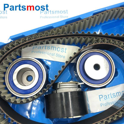 حزام توقيت توربو مزدوج ديزل 3.0 مع بكرة خاملة 1311306 لسيارة Discovery LR4 Range Rover RR Sport Velar KTB1149 LR078913