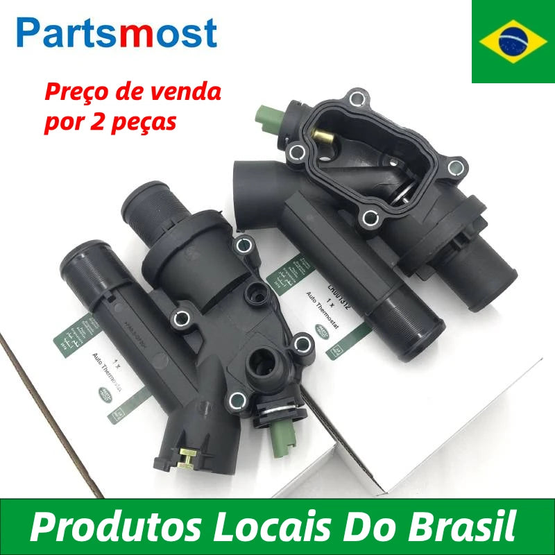 BR DDP LR001312 Coolant Thermostat Housing for 2.2 Diesel Engine Land Rover Freelander 2 Evoque Discovery Sport Jaguar C2S44028