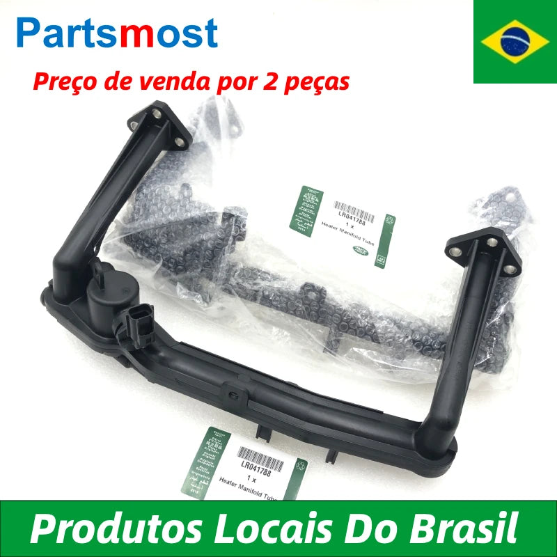 BR DDP LR041788 Heater Manifold Tube For 3.0 V6 Land Rover Discovery LR4 Range Rover RR Sport Jaguar Coolant Water Pipe LR109401