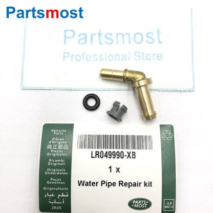 Coolant Water Pipe Repair kit of LR049990 for Land Rover Range Rover 10-12 RR Sport 14- 5.0 V8 /All New Discovery 4 Velar 3.0 V6