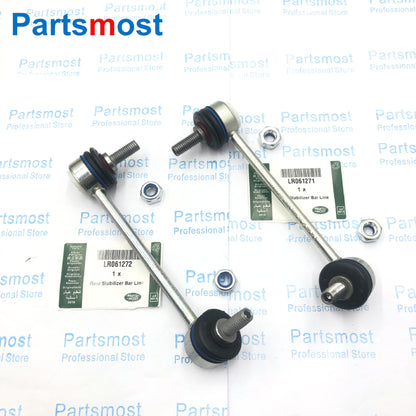 A Pair of Rear Stabilizer Sway Bar Link Left and Right ball joint For Land Rover Discovery Sport 2015- 2.0L l4 LR061271 LR061272
