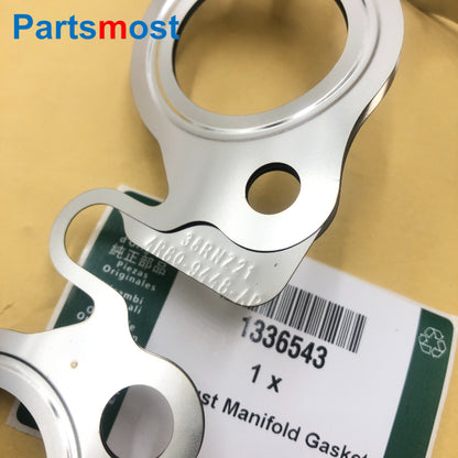 EXHAUST MANIFOLD GASKET FOR 2.7L 3.0L V6 DIESEL LAND ROVER DISCOVERY 3 LR4 RANGE ROVER SPORT VELAR JAGUAR XF XJ C2S30281 1336543