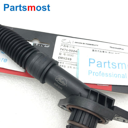 CRANKCASE VENT BREATHER HOSE KIT FOR BMW X5 X6 50iX 750i 750Li 750iX 750LiX 11157646086 11157646087 OR 11157575640 11157575641