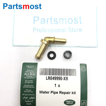 Coolant Water Pipe Repair kit of LR049990 for Land Rover Range Rover 10-12 RR Sport 14- 5.0 V8 /All New Discovery 4 Velar 3.0 V6