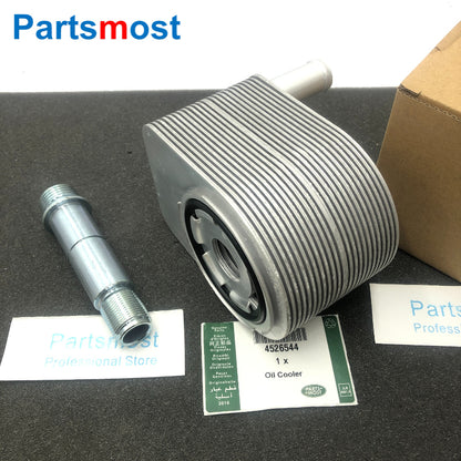 NEW 4.4L V8 AJ PETROL ENGINE OIL COOLER FOR LAND ROVER RANGE ROVER 2002-2009 RANGE ROVER SPORT 2005-2009 DISCOVERY LR3 4526544