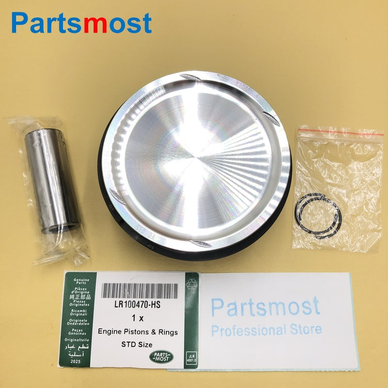 8PCS 508PS 5.0T PETROL SC PISTONS WITH RINGS FOR AJ133 ENGINE LR100470 DISCOVERY LR4 RANGE ROVER RR SPORT JAGUAR XJ XF XK F-TYPE