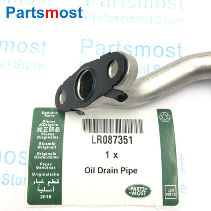 3.0 V6 Modified Turbo Oil Return Pipe LR087351 or Blanking Plug LR044555 for Range Rover RR Sport Velar Discovery 4 Jaguar XF XJ
