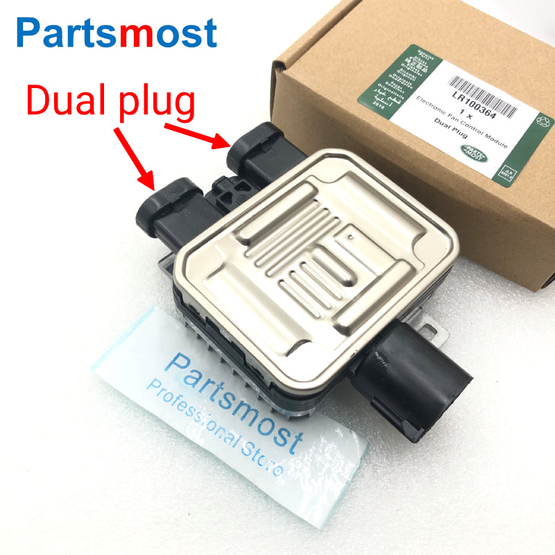 ELECTRONIC FAN CONTROL MODULE FOR LAND ROVER LR2 RR EVOQUE DISCOVERY SPORT VOLVO SINGLE LR026078 LR044833 DUAL LR045248 LR100364