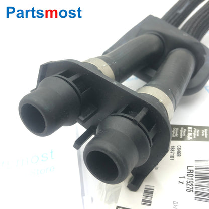 مجموعة خرطوم مياه سخان PTC بمحرك بنزين 2.0 ومحرك ديزل 2.2 لسيارة لاند روفر LR2 RR وEVOQUE وDISCVERY SPORT وJAGUAR E-PACE J9C1272 LR019276