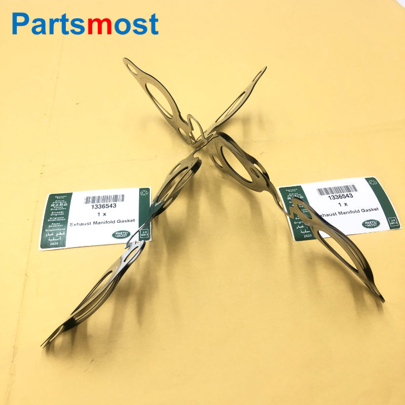 EXHAUST MANIFOLD GASKET FOR 2.7L 3.0L V6 DIESEL LAND ROVER DISCOVERY 3 LR4 RANGE ROVER SPORT VELAR JAGUAR XF XJ C2S30281 1336543