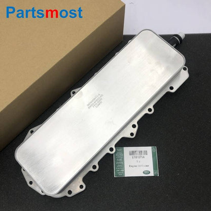 ENGINE OIL COOLER FOR LAND ROVER 5.0L V8 PETROL DISCOVERY 4 RANGE ROVER 2010-2012 & 3.0L V6 RR SPORT 2014- VELAR 2017- LR010754