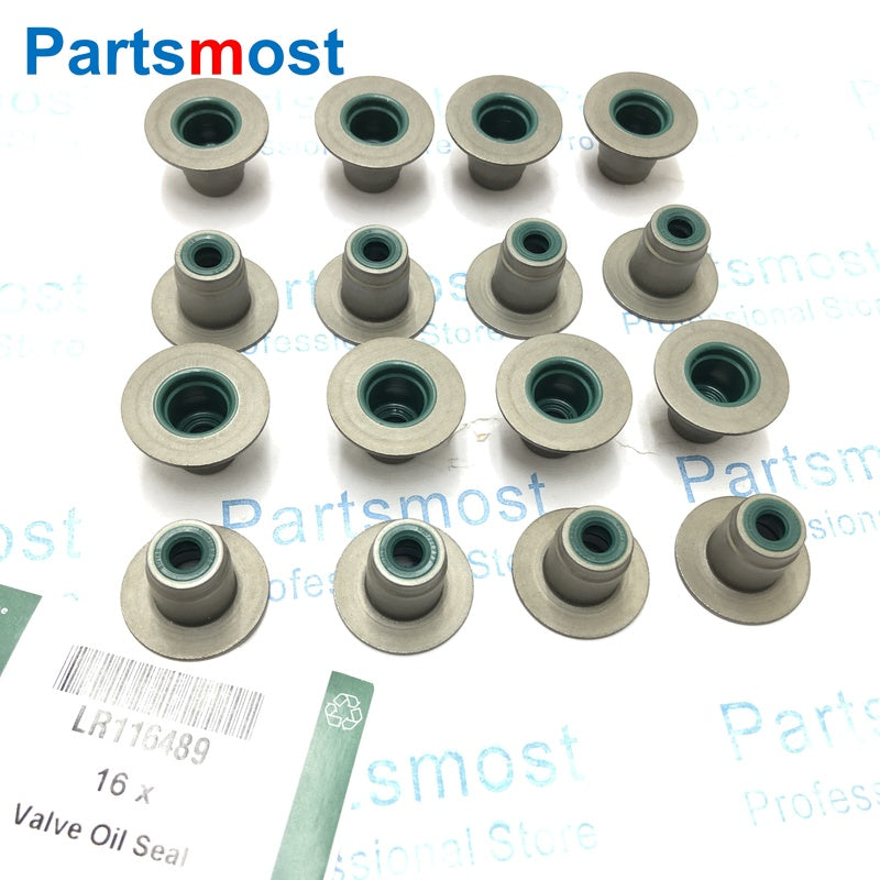 1.5 I3 2.0 3.0 I6 PETROL 16x VALVE STEM SEAL FOR LAND ROVER RANGE ROVER SPORT 14- NEW DISCOVERY SPORT VELAR EVOQUE 19- LR116489