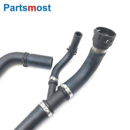 2.0 TOP BOTTOM RADIATOR HOSE FOR LAND ROVER LR2 EVOQUE DISCOVERY SPORT COOLANT WATER PIPE UPPER LR032347 LR094509 LOWER LR024236