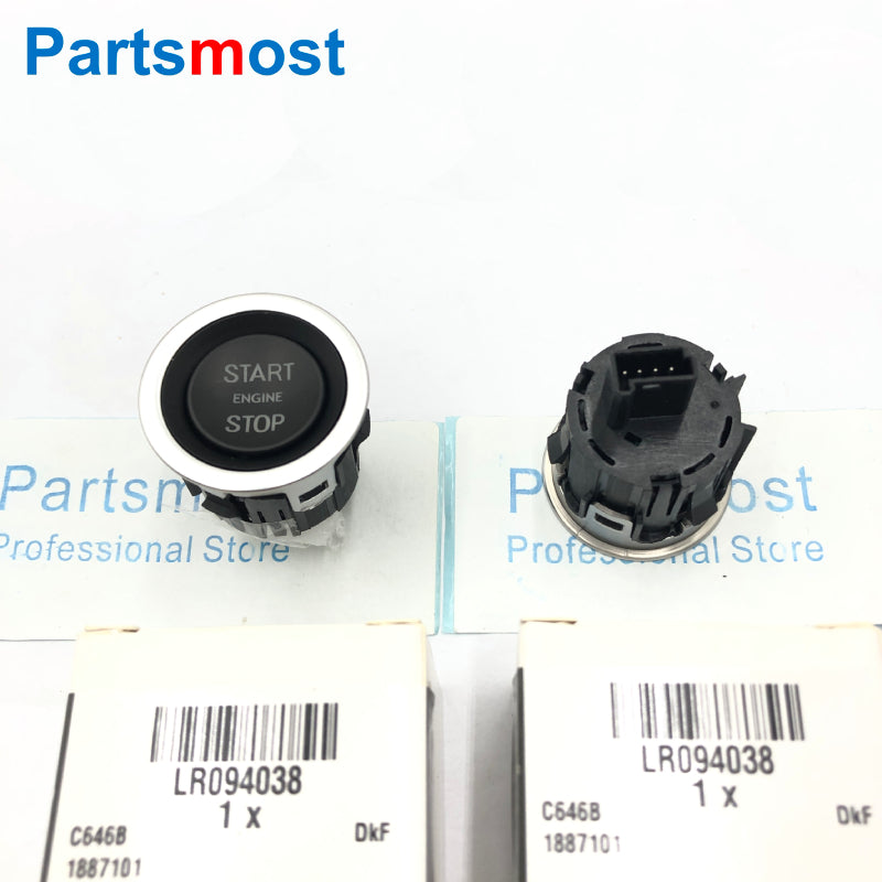 مفتاح دفع زر تشغيل وإيقاف المحرك الجديد لسيارة لاند روفر رينج روفر إيفوك ديسكفري سبورت LR037611 LR056640 LR068334 LR094038 