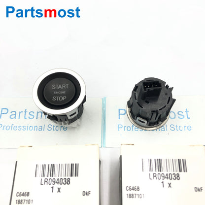 مفتاح دفع زر تشغيل وإيقاف المحرك الجديد لسيارة لاند روفر رينج روفر إيفوك ديسكفري سبورت LR037611 LR056640 LR068334 LR094038 